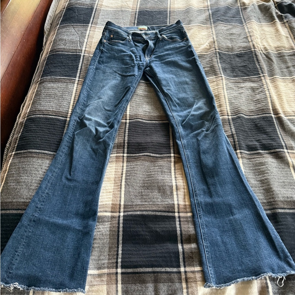 MOTHER Indigo Flare Jeans